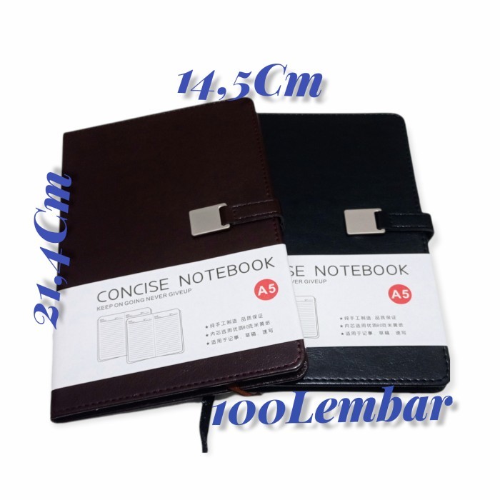 

MURAH BUKU CONSICE NOTEBOOK A5 KANCING MAGNET /BUKU AGENDA KANCING MAGNET