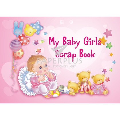 

HOT PROMO Agenda My Baby Girls Scrap Book