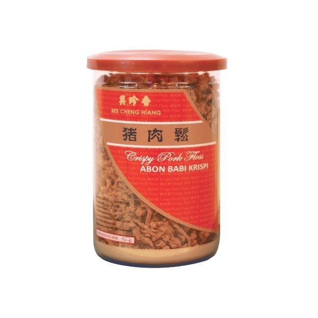 

BEE CHENG HIANG CRISPY PORK/ CHICKEN FLOSS 200G- ABON BABI/ AYAM BOTOL