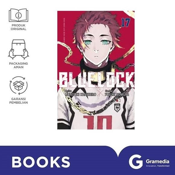 

New Gramedia Buku Komik Blue Lock 17