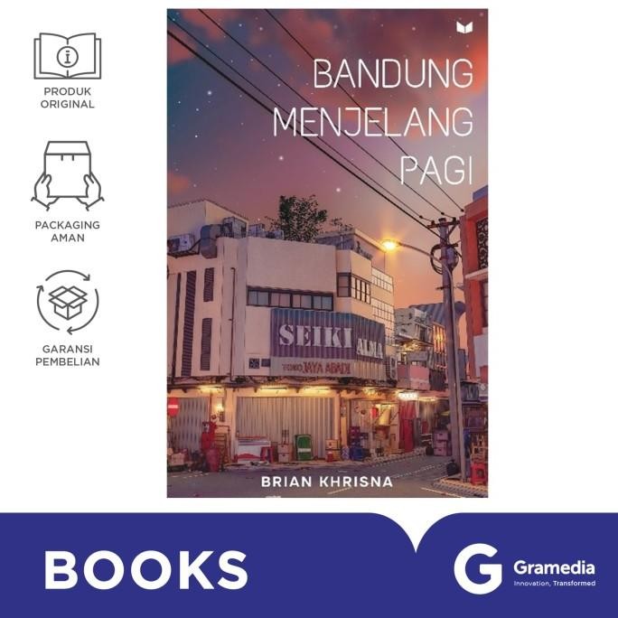 

New Gramedia Novel Bandung Menjelang Pagi (Brian Krishna)