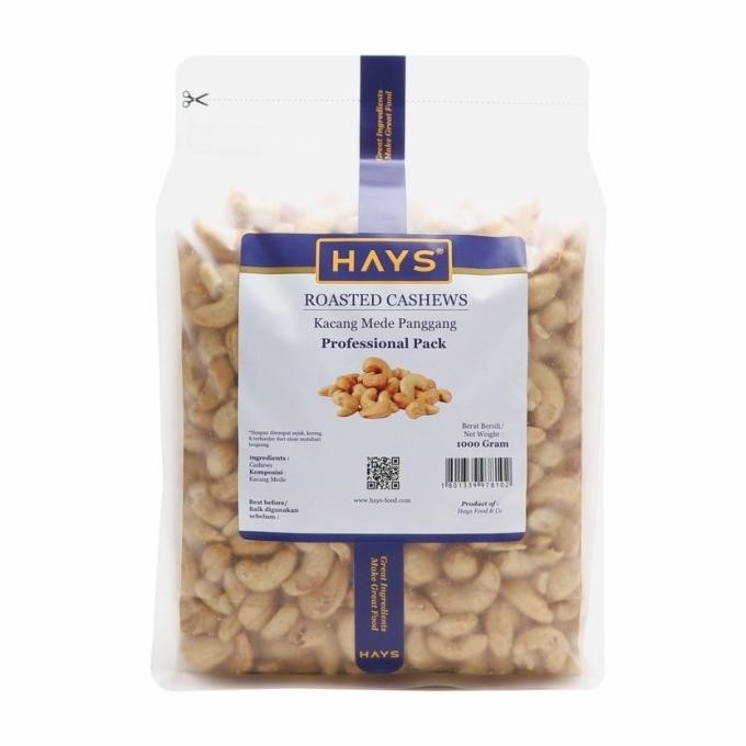 

Kacang Mede Panggang 1 KG /Kacang Mete/ Mente Panggang 1 KG -HAYS MRS02