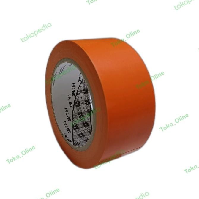 

3M VINYL 764 FLOOR MARKING TAPE ORANGE 48MM X 33M - LAKBAN LANTAI ASLI