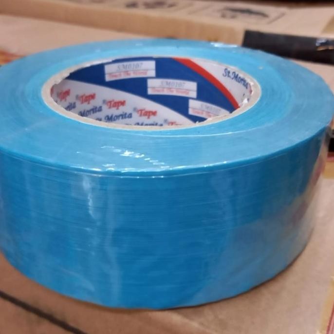 

LAKBAN SERAT/FILAMENT TAPE BLUE SIZE 48MM X 50M ASLI