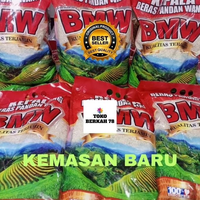 Kepala Beras Pandan Wangi Bmw 5 Liter Premium Original