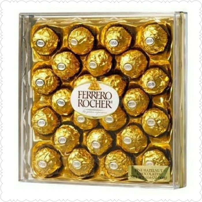 

coklat ferero rocher 24pcs 300gr