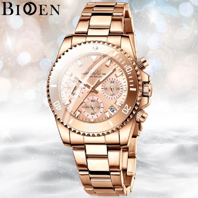 Jam Tangan Wanita Biden Atas Bisnis 3 Atm Tahan Air Mode Jam Tangan