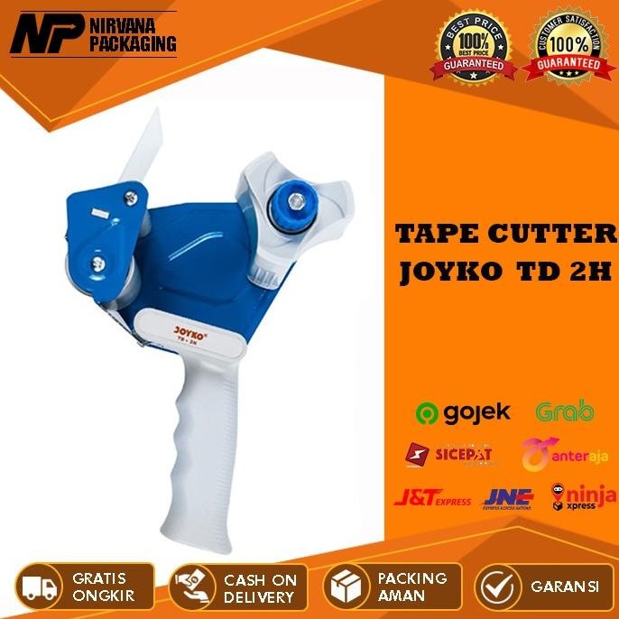 

TAPE DISPENSER JOYKO TD 2H TAPE CUTTER PEMOTONG LAKBAN TEMPAT LAKBAN ASLI