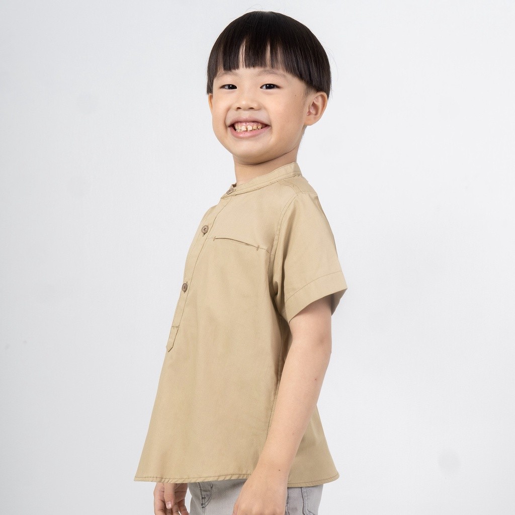 Koko Anak Pakaian Kaos Kerah Tpa Hams Pengajian Santri Pondok Baju Bocah Tanggung Cowo Hem Ngaji Leb