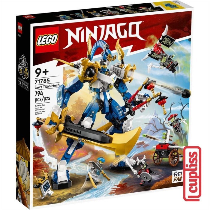 BERMUTU LEGO Ninjago 71785 Jay Titan Mech