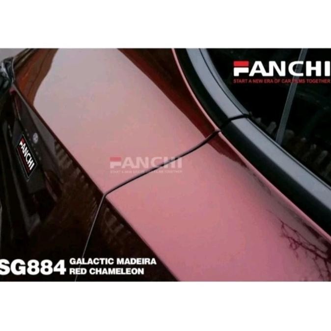 

Promo 50CM Sticker FANCHI SG884 Moonlight Madeira Red Hitam Lembayung 50CM COD