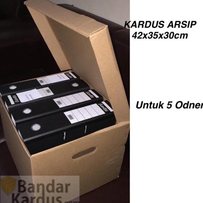 

Bahan Keras Kuat Kardus Arsip 42X35X30Cm Box Dus Kotak Arsip Packing