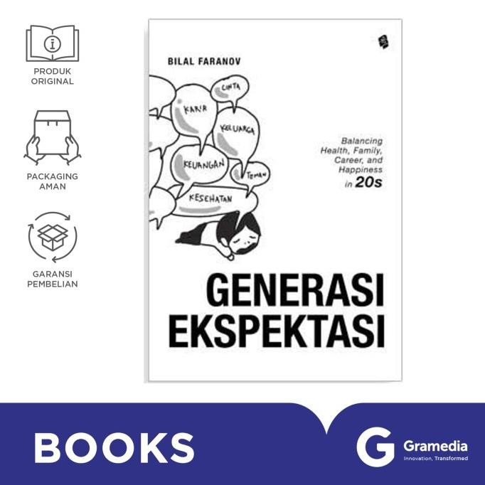 

New Gramedia Buku Generasi Ekspektasi (Bilal Faranov)