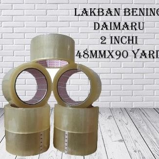 

LAKBAN DAIMARU 2 INCHI 48MM X 90 YARD 1 DUS ISI 72PCS ASLI