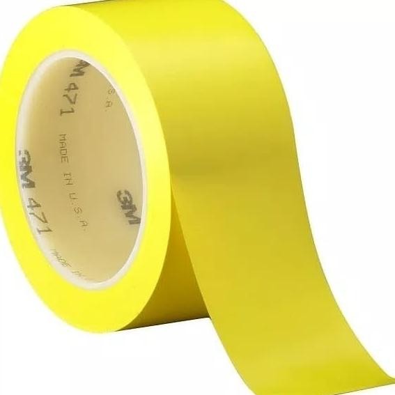

PLOOR TAPE 3M 471 KUNING/LAKBAN LANTAI 3M 471/ISOLASI LANTAI 471 3M ASLI