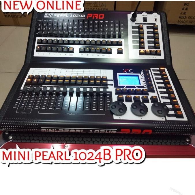 Murah Mixer Mini Pearl 1024B Pro Free Hardcase, Usb, Lampu