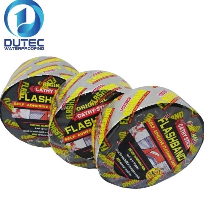 

FLASHBAND SELF ADHESIVE BITUMEN FLASHING TAPE 7.5 CM/LAKBAN ANTI BOCOR ASLI