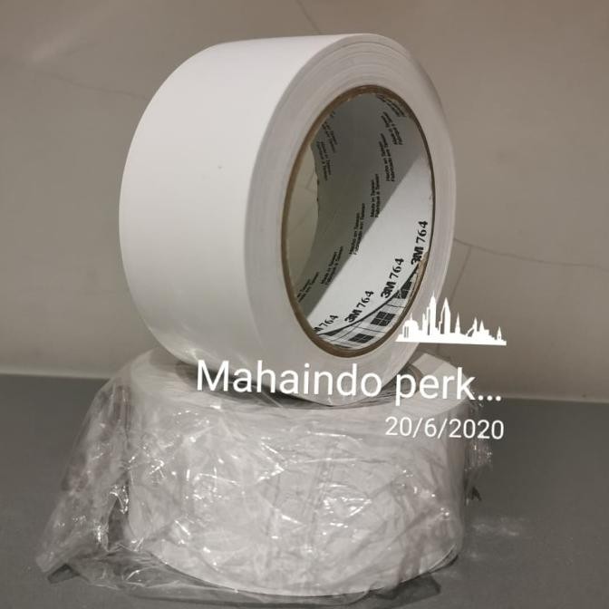 

LAKBAN LANTAI/3M 764 FLOOR MARKING TAPE PUTIH ASLI