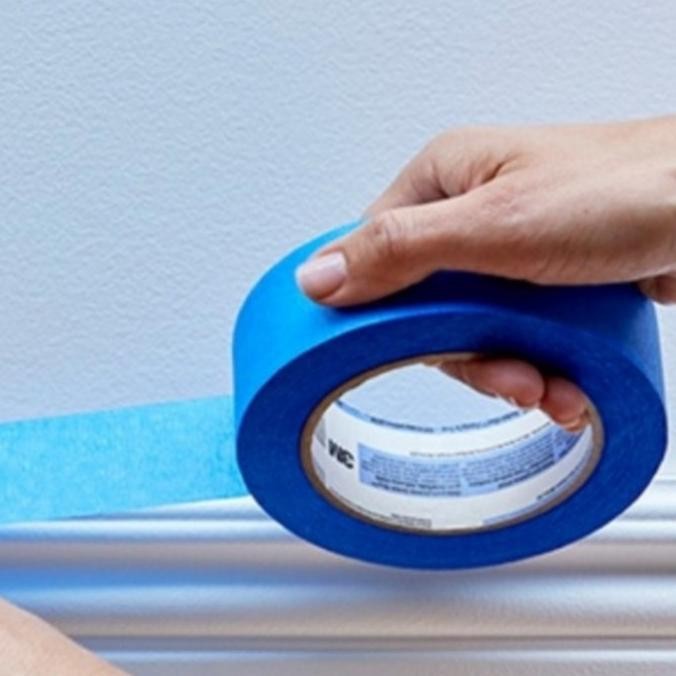 

MASKING TAPE BLUE 3M UK 12MM X 50- LAKBAN KERTAS 3M BIRU - ISOLASI ASLI