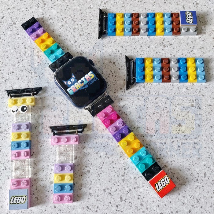 TERLENGKAP STRAPWATCH LEGO UNTUK IWATCH TALI JAM TANGAN LEGO ORIGINAL PART LEGO