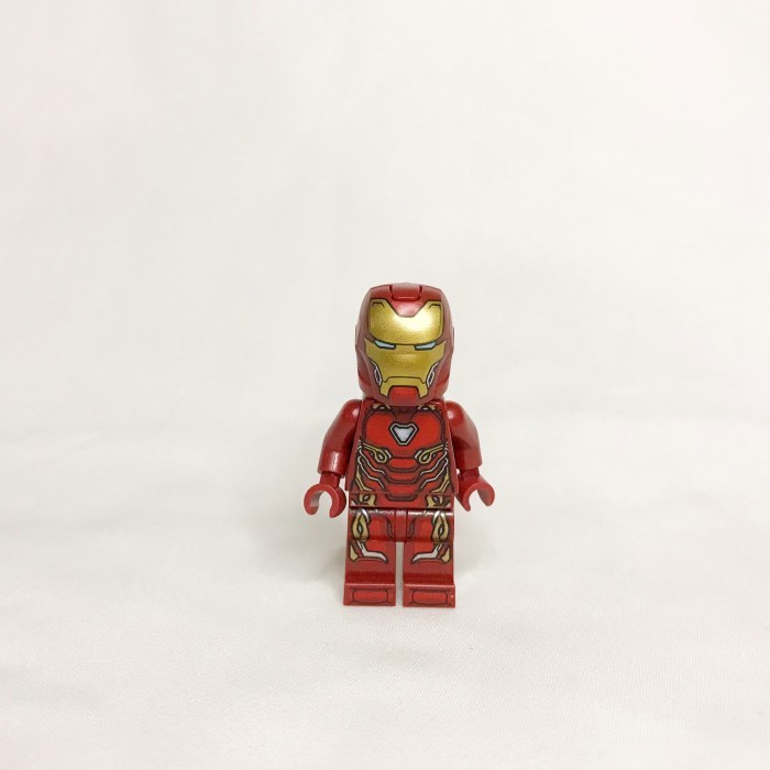 BERMUTU Lego Minifigure SH828 Ironman Mark 50 Armor Helmet (JA60)