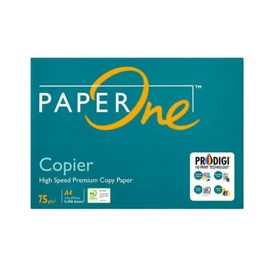 

Kertas Hvs A4 75 Gram Paper One (Isi 5 Rim)
