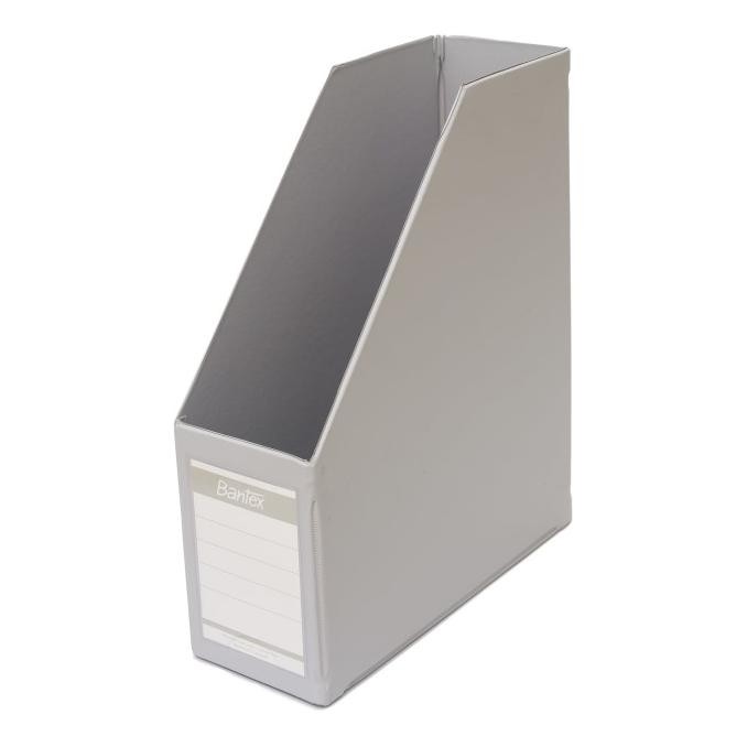 

Bantex Magazine File (Box File) A4 10Cm Grey #4012 05