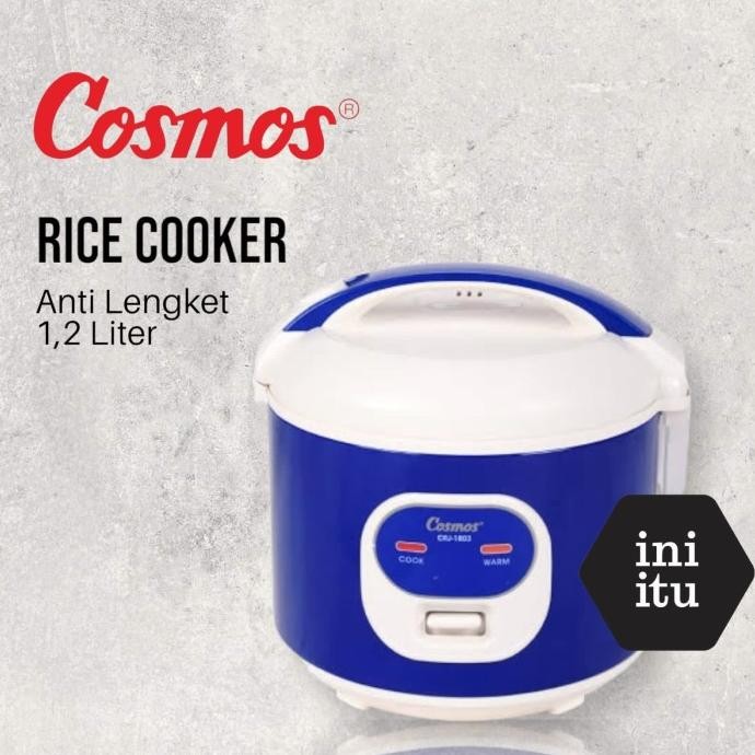 [ Cosmos ] Magic Com / Rice Cooker Mini Cosmos Crj 1803 - 1 Liter