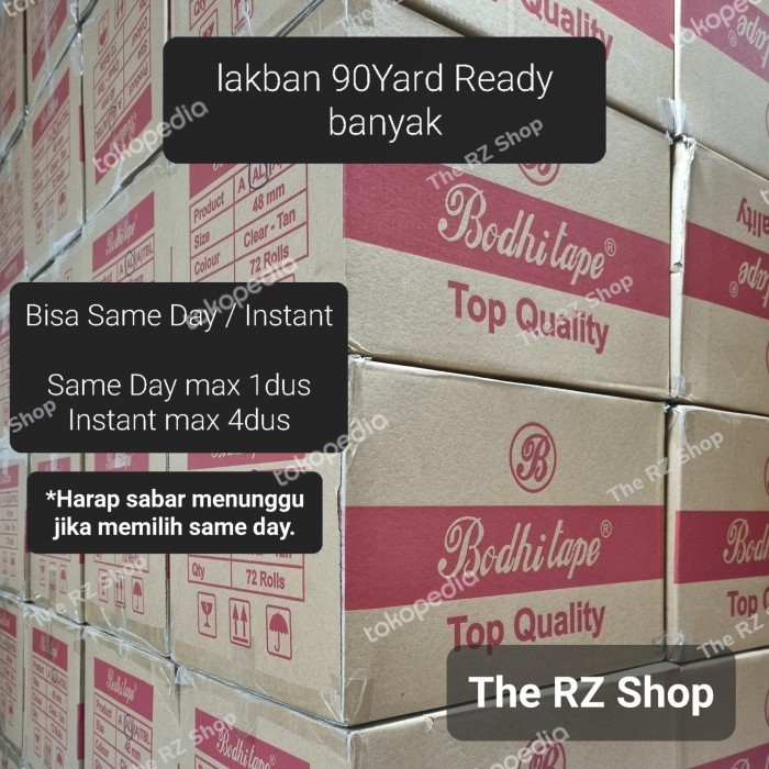 

Promo..!! 1Dus Lakban Bening 45Mm X 90Yard Khusus Ojol, Lakban Bening 90Yard