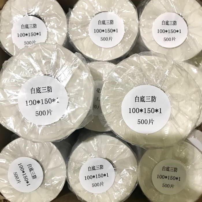 

Terbatas..! Label Barcode 100 X 150 Mm Kertas Sticker Thermal 10X15Cm / 4X6 Inch