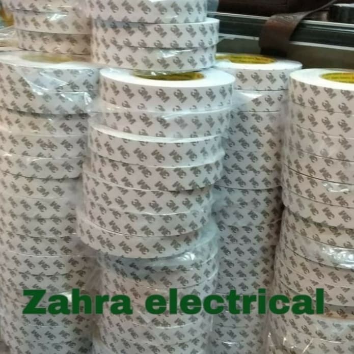 

Terbatas..! 3M - Double Tape Tissu 9075I Super Kuat Super Lengket 24Mm X 50 Meter