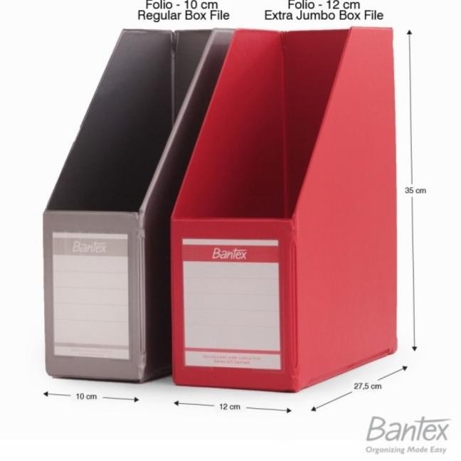 

Ekstra Jumbo Box File Folio/ A4 Bantex /Extra Menampung Banyak File