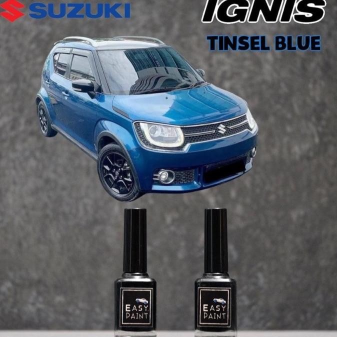 Promo Cat Oles Mobil Tinsel Blue Metalic Suzuki Ignis Biru Metalik 15ml COD