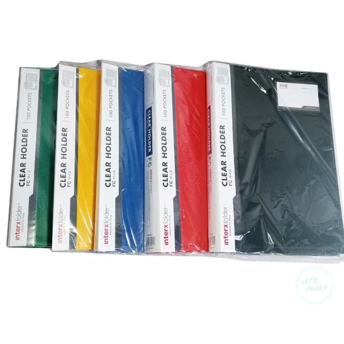 

Interxclear - Holder Folio Isi 100 Lembar - Pcs