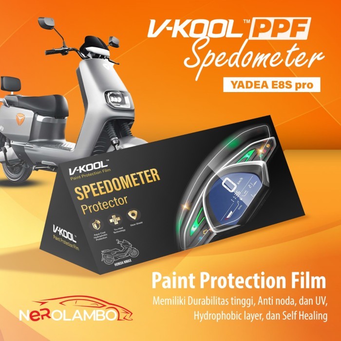 TERBARU PPF VKOOL MOTOR LISTRIK YADEA e8s Pro BISA GRAB