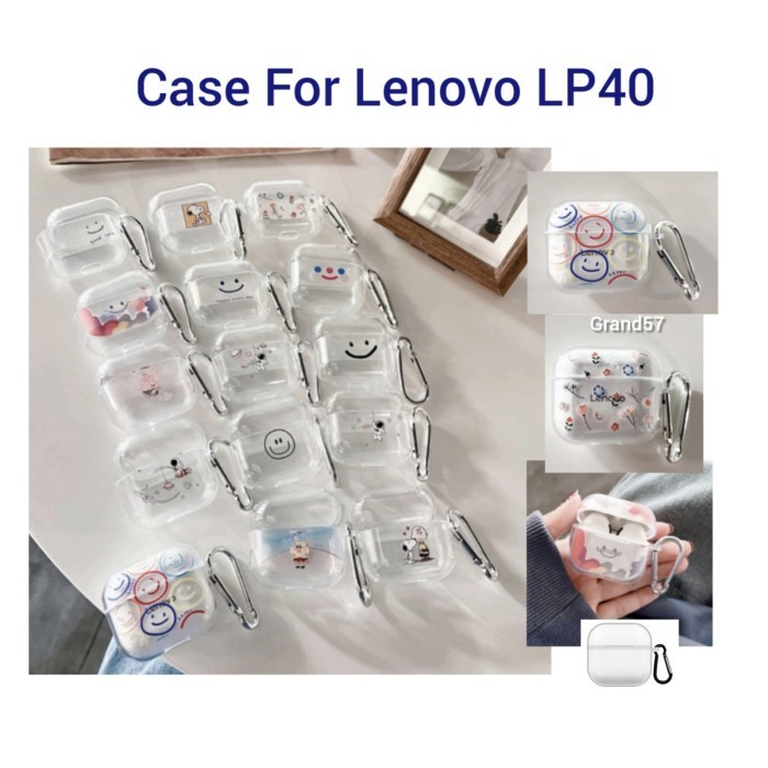 SALE Case Lenovo LP40 TWS TPU Casing Silicone Silikon Silicon Softcase LP40