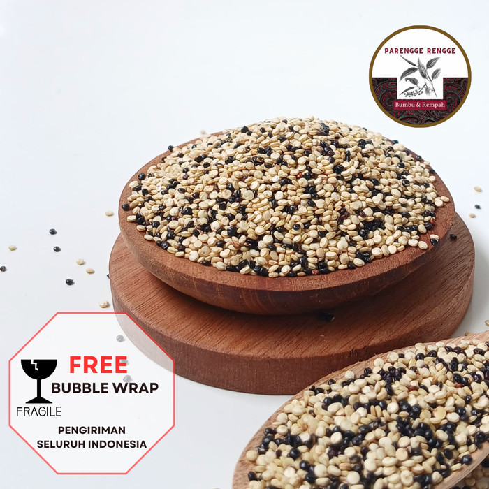 

WHITE BLACK QUINOA 1KG / MIX QUINOA WHITE BLACK