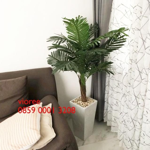 Pohon Palem Plati Tinggi 120Cm Artificial Tree Palm Hia