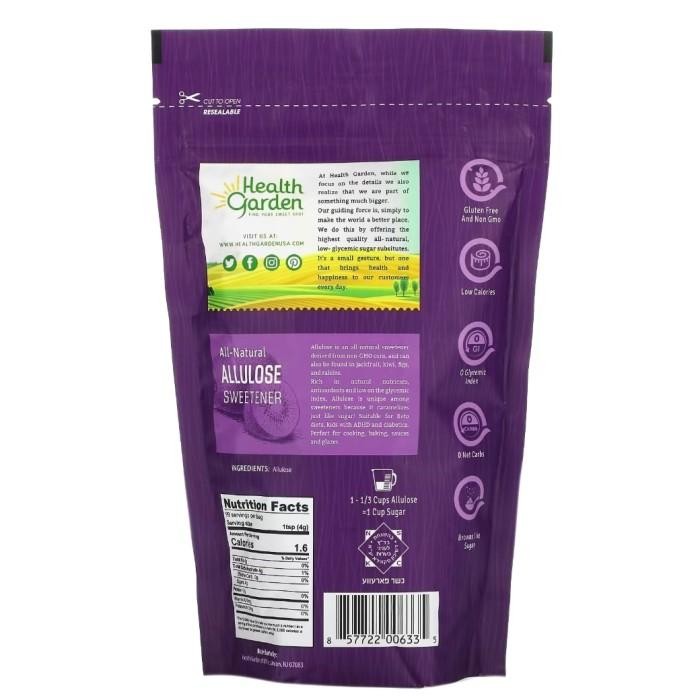 

HEALTH GARDEN ALL NATURAL ALLULOSE SWEETENER 397 GRAM USA