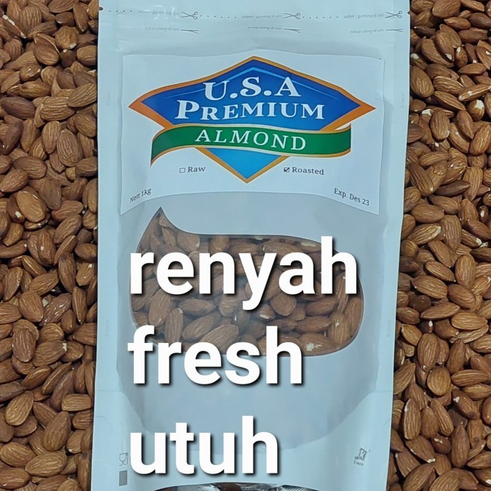 

PREMIUM ROASTED CALIFORNIA ALMOND PANGGANG 1KG
