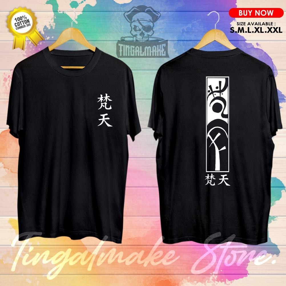 Terbaru Bonten Mafia Mikey Kaos Anime Tokyo Revengers Logo Baju Bonten Tokyo Revengers Touman Manji