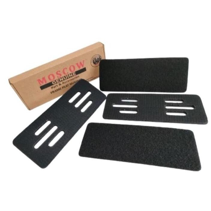 PROMO FRAMELESS  PLAT DUDUKAN PLAT-NOMOR-UNIVERSAL-FRAMELESS-PLAT-NOMOR-1-SET-MOTOR-(-CLEAN-LOOK-)-P