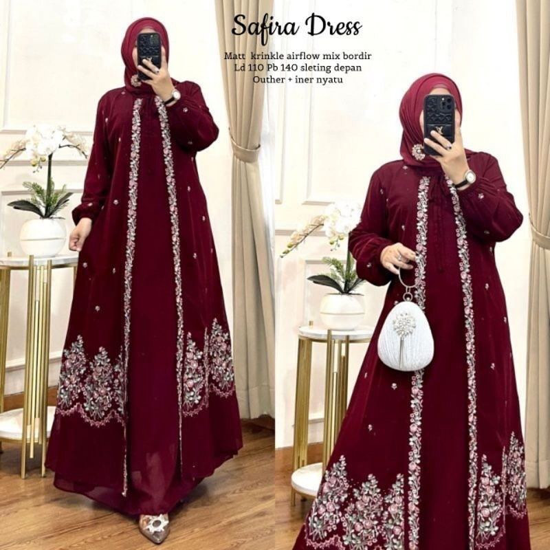 Ghamis Gaun Broklat Ibu2 Seragam Pengajian Ganis Bridesmaid Maxydress Mididres Gamis Perempuan Hadro
