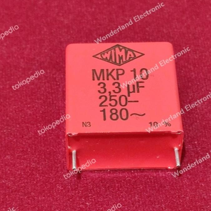 Terlaris WIMA MKP10 3.3uF 3u3 250V 180V~ NOS SALE