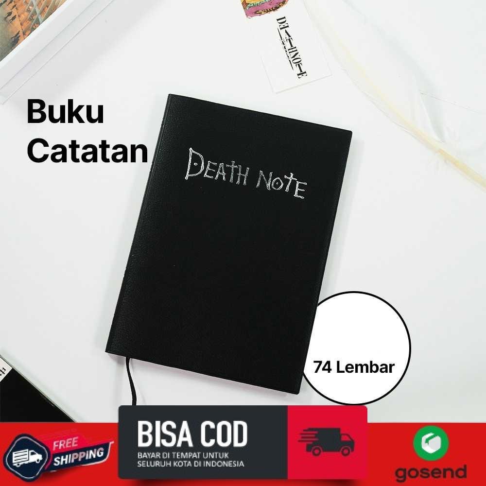 

Buku Binder Jurnal Catatan Kerja Memo Diary Notebook Agenda Anime Death Note Book Leather Case - LY5