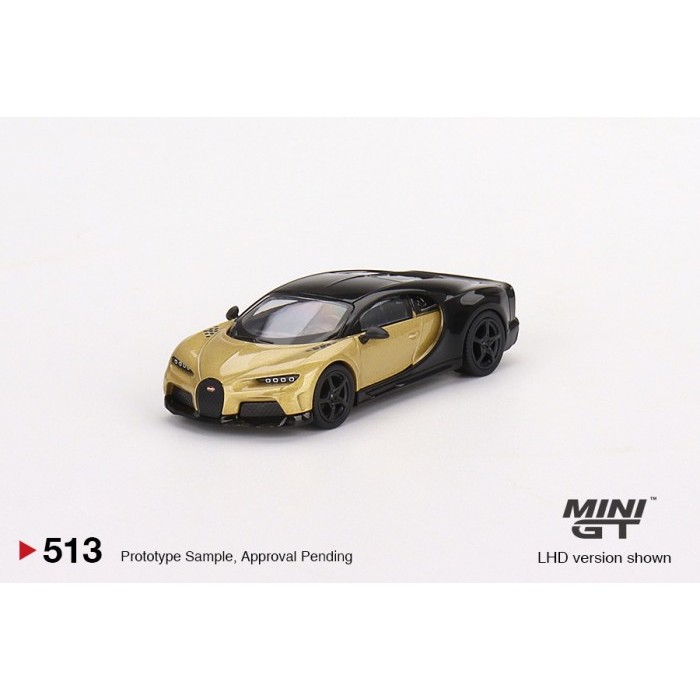MiniGT 513 Bugatti Chiron Super Sport Gold Mini GT MGT Diecast