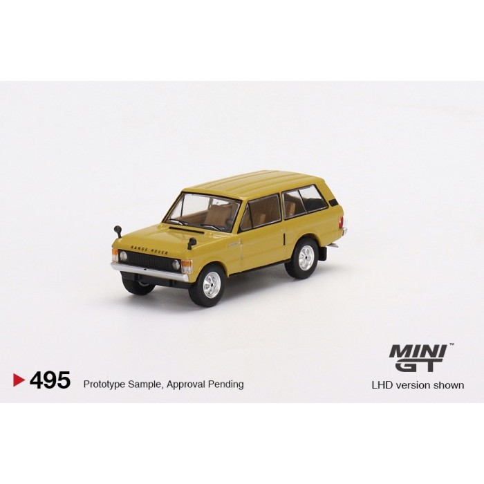 MiniGT 495 Range Rover 1971 Bahama Gold Mini GT MGT Diecast