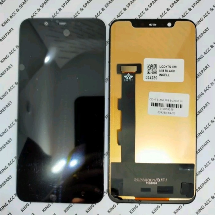 LCD TOUCHSCREEN XIAOMI MI8 MI 8 ORIGINAL