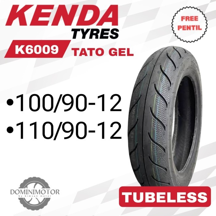Kenda Tato Gel Ring 12 100/90 110/90 Ban Motor Tubles Ring 12
