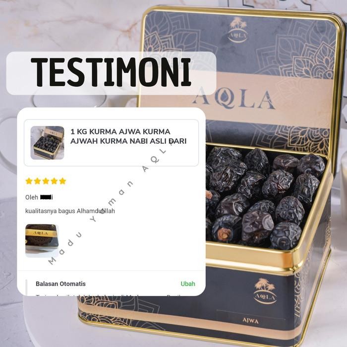 

1 KG KURMA AJWA KURMA AJWAH KURMA NABI ASLI DARI MADINAH